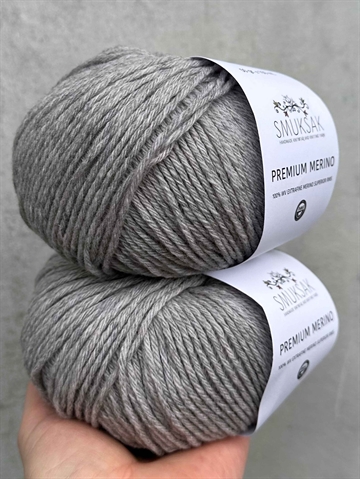 Premium Merino - Mineral Grey Melange - FM206